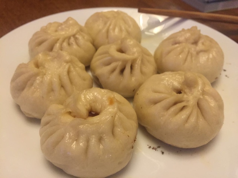 水煎猪肉大葱包的做法图解4