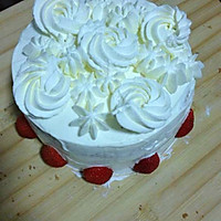 草莓奶油蛋糕(附戚风蛋糕配方)的做法图解21