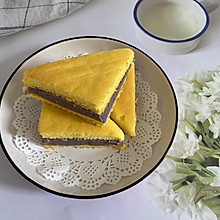 #奇妙烘焙屋#紫薯芋泥三明治蛋糕