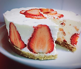 草莓冻奶酪芝士蛋糕的做法