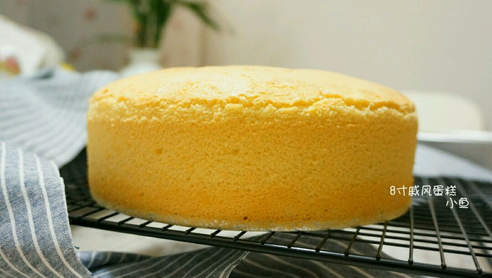 8寸戚风蛋糕