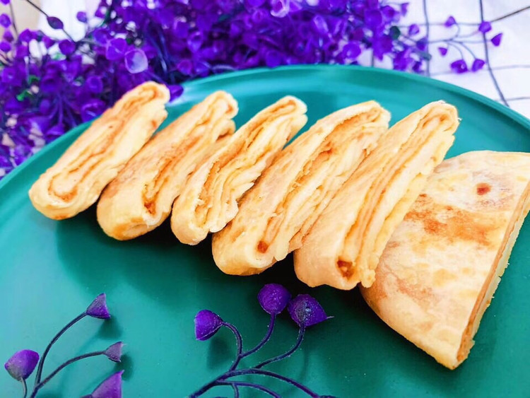 宝宝辅食食谱    核桃酱夹心糖饼的做法