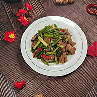 蒜薹炒肉，蒜苔炒肉的做法图解6