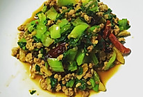 大吃一金肉末青菜的做法