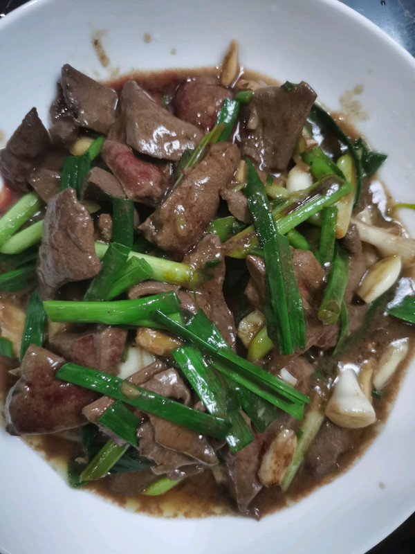 蒜苗炒猪肝(0/8)