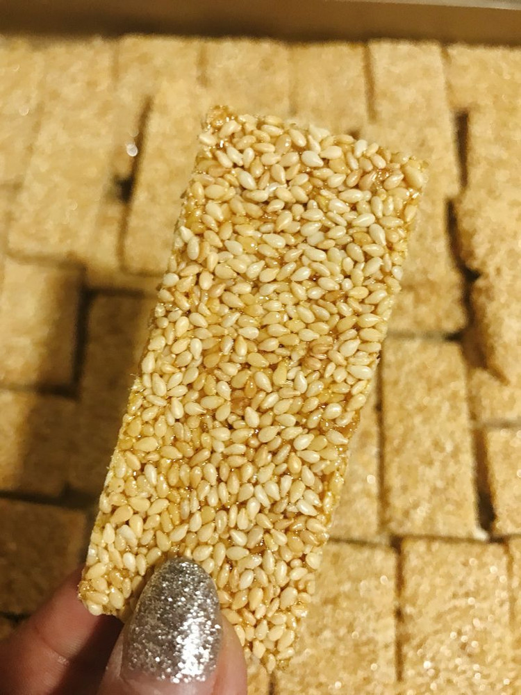 芝麻糖的做法