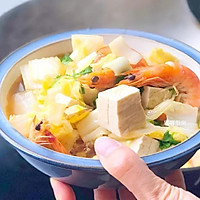 鲜虾白菜豆腐煲的做法图解9