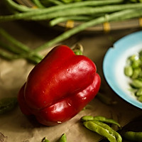 下饭菜--肉末萝卜干炒毛豆的做法图解2