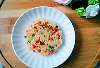 #美食新势力#米饭蔬菜鸡蛋饼的做法