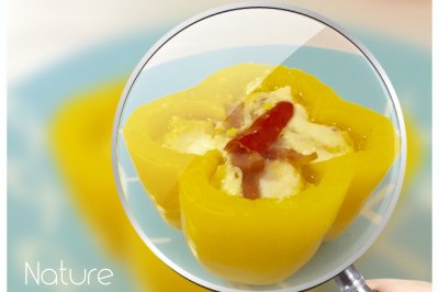 酷暑食节之【彩椒蒸蛋】