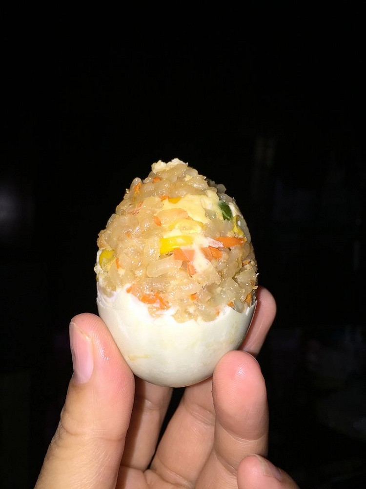 七彩蛋的做法