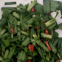 辣椒韭菜的做法图解3