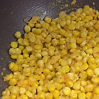 金沙甜玉米粒的做法图解9