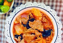 #在家邂逅美味火锅#牛肉火锅（一人份）的做法