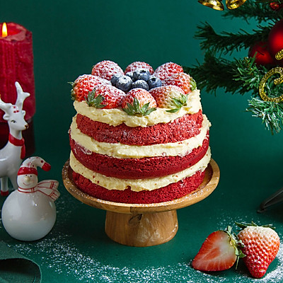 圣诞红丝绒蛋糕