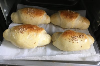 新手烤箱角面包教程