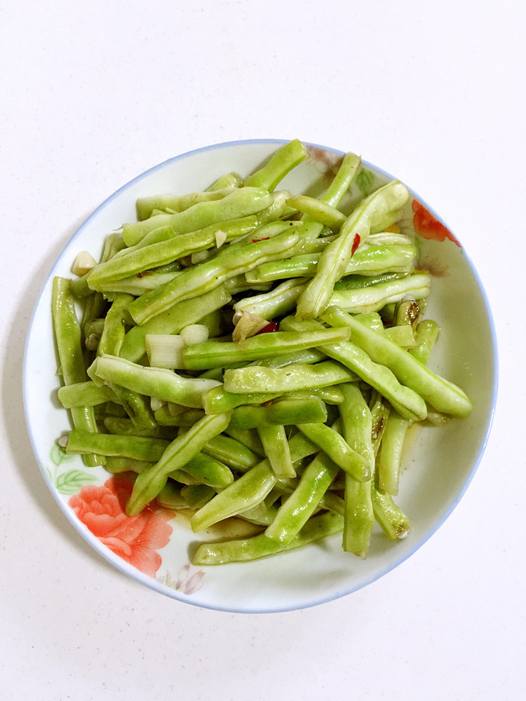 清炒四季豆的做法