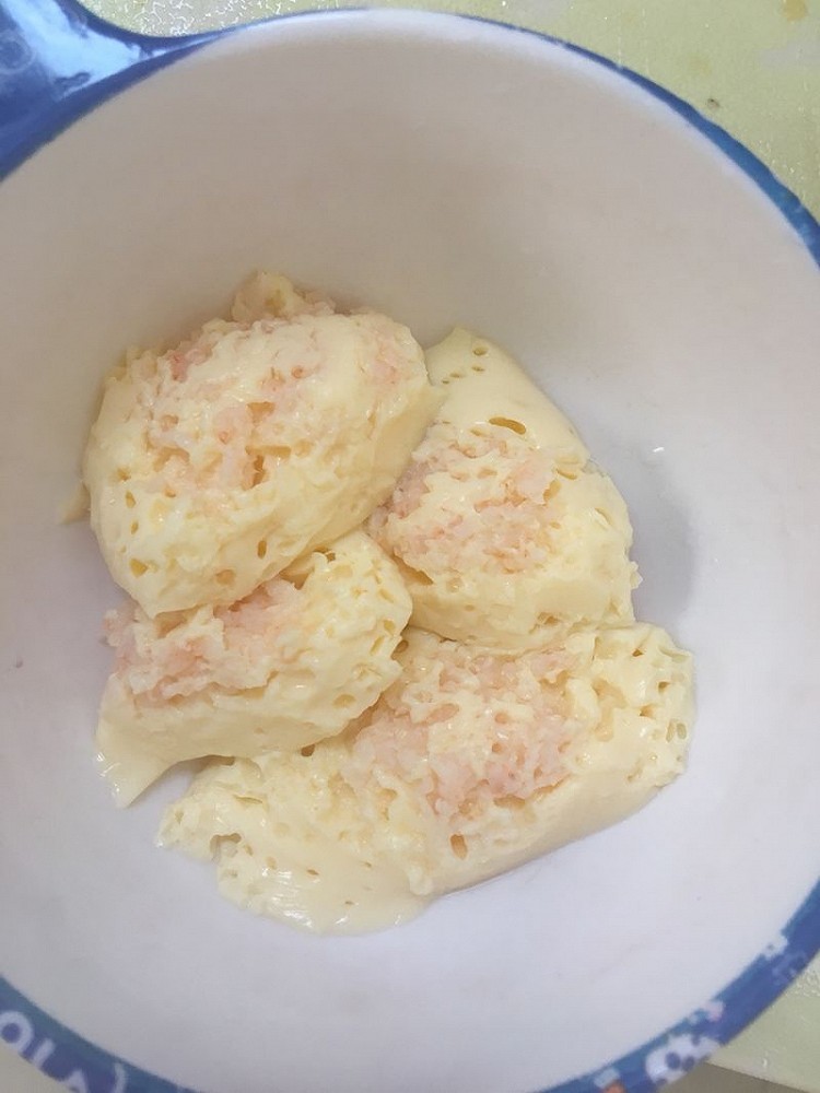 鲜虾蒸蛋羹（宝宝辅食）的做法