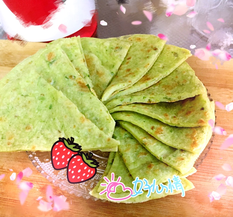 葱汁浓郁葱油饼