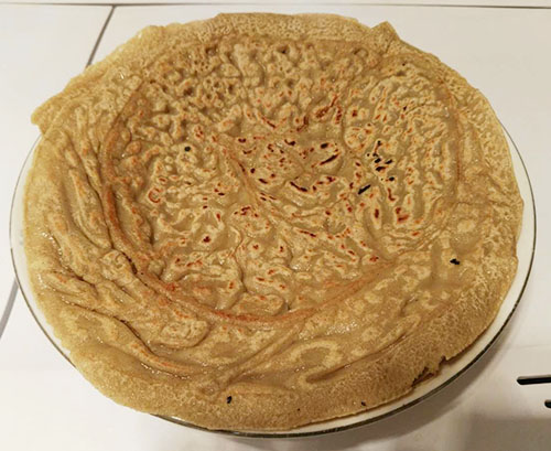 Tartary buckwheat pancake