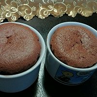 超轻盈&巧克力杯子棉花蛋糕的做法图解24