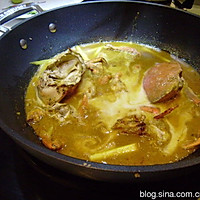 泰式咖喱皇炒蟹的做法图解15