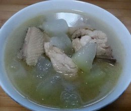 鸡肉冬瓜汤（又名：洗白白泡澡澡）的做法