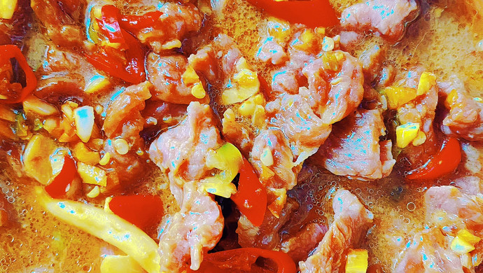 蒜香牛肉
