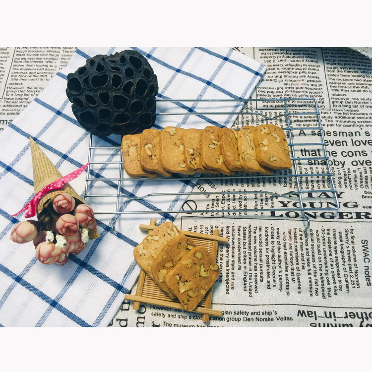 核桃咖啡饼的做法