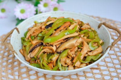 辣椒香菇豆腐干