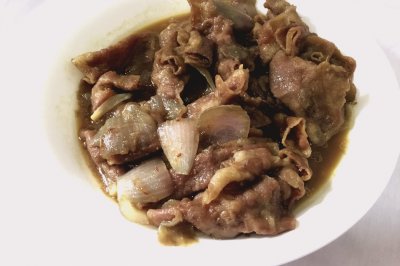 快手美味洋葱牛肉卷