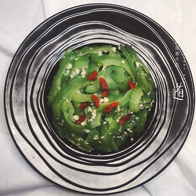 凉拌苦瓜的做法