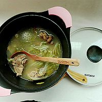 小白菜排骨汤#宝宝辅食宝典#的做法图解10