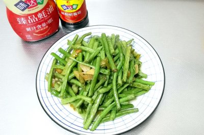 素炒缸豆角