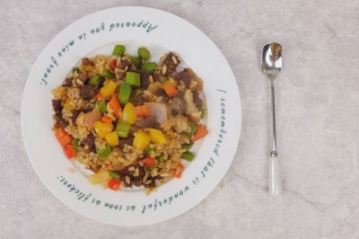 心花怒放牛肉饭