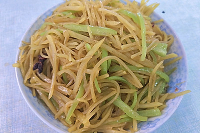 青椒土豆丝