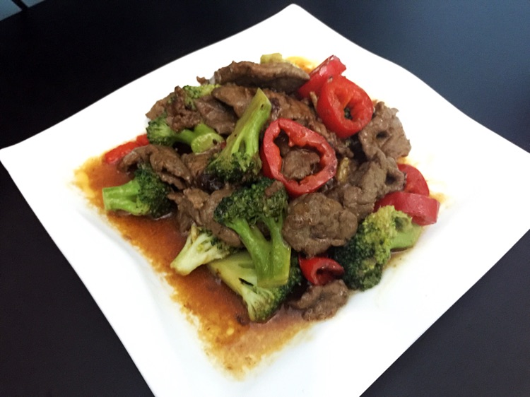 鲜嫩的蚝油牛肉的做法图解8