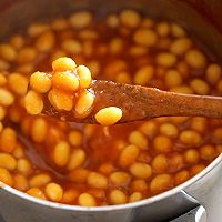 超简单的万能茄汁黄豆的做法图解6