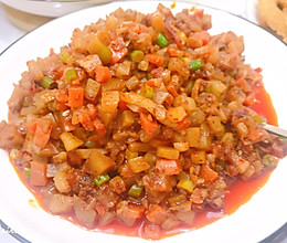 陕西人年夜饭饭桌上必不可少的美食之一～八宝辣子（又名肉辣子）的做法