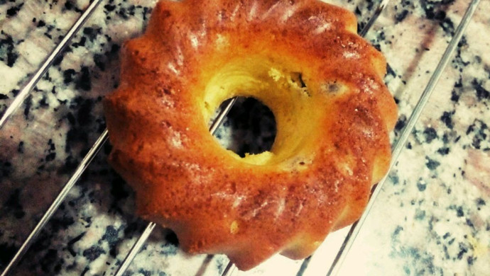 蛋黄燕麦麸小蛋糕～无油无糖的减肥小甜点