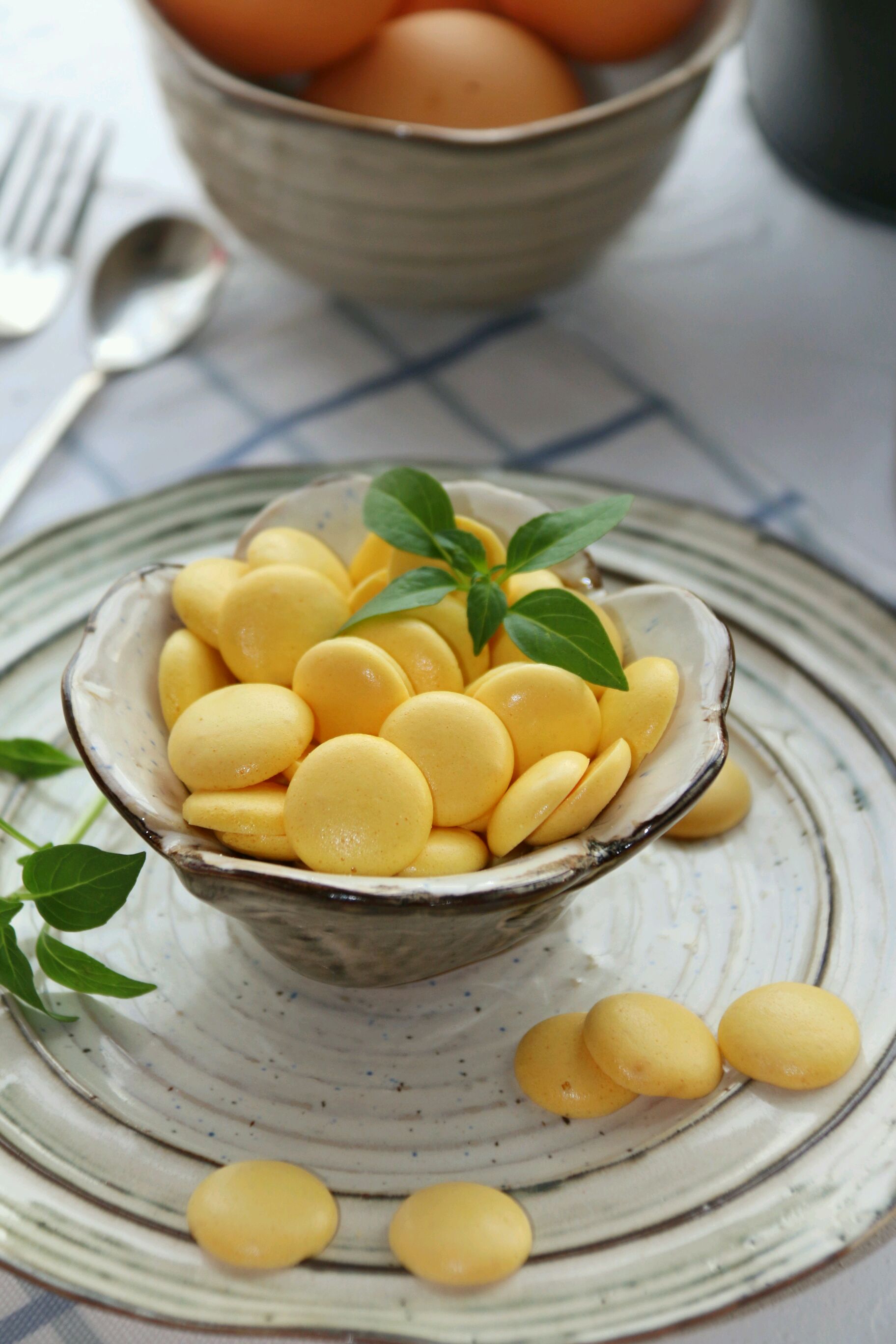蛋黄溶豆,蛋黄溶豆的家常做法 - 美食杰蛋黄溶豆做法大全