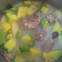 排骨炖南瓜的做法图解3