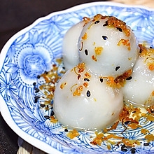 桂花豆沙汤圆—蒸出来的甜蜜，冬至必吃哦！