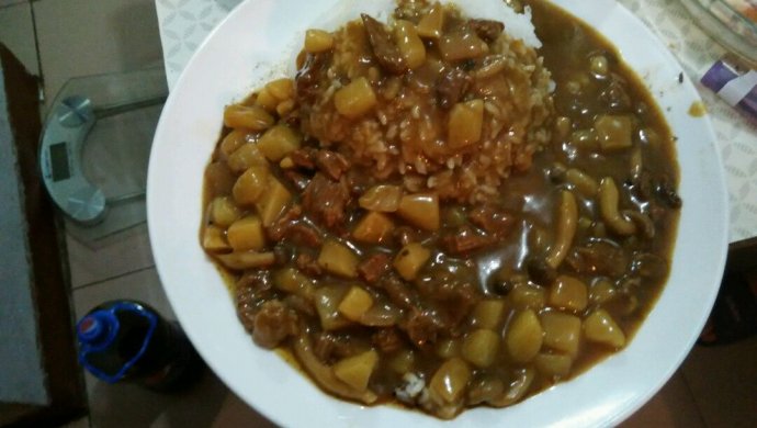咖喱牛肉