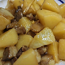 #美味开学季#五花肉炖土豆