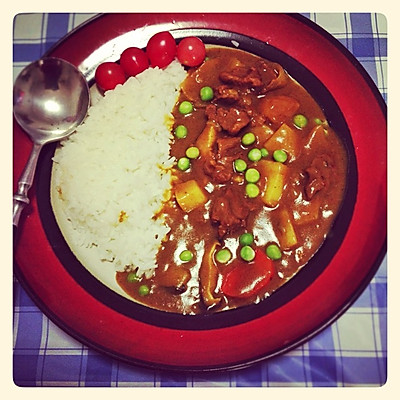 咖喱饭カレーライス（微辣）