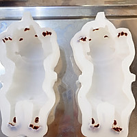 可爱的慕斯狗蛋糕的做法图解3