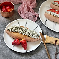 黑芝麻奶油紫薯包的做法图解19