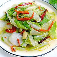 #憋在家里吃什么#清炒白菜。的做法图解6