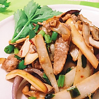 小炒杏鲍菇的做法图解1